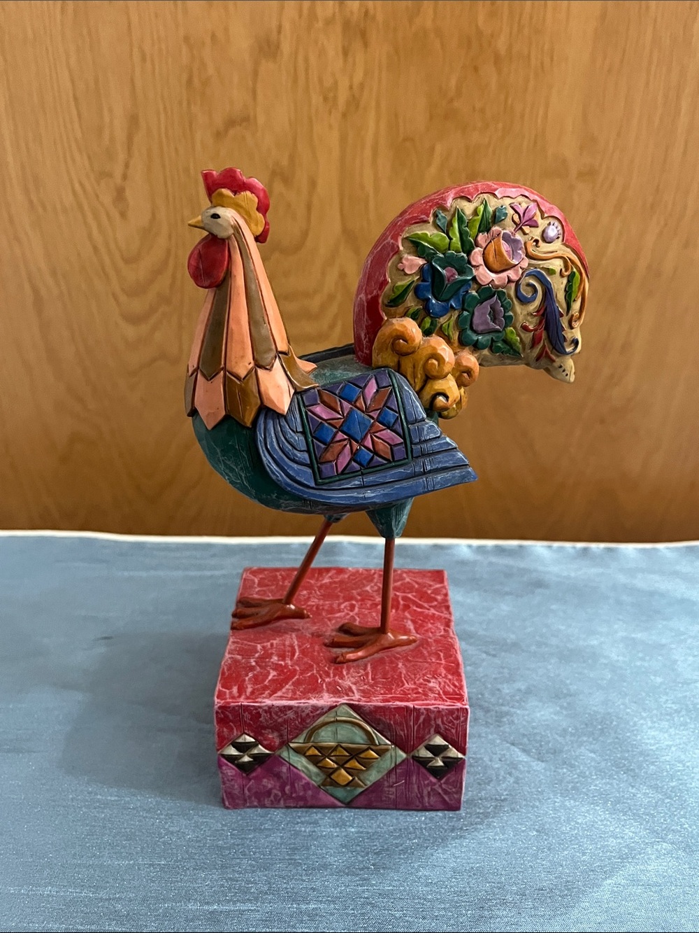 Jim Shore Heartwood Creek "The Spirit of Country" Rooster Figurine 2003